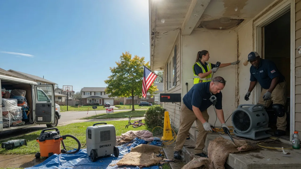 Water Damage Restoration in Gallitzin, PA near me